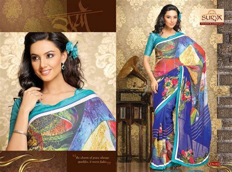 Download image about Blue profuse Embroidered Net latest trendy Sarees  Trendy sarees, Party wear sarees, Party wear Sarees-image